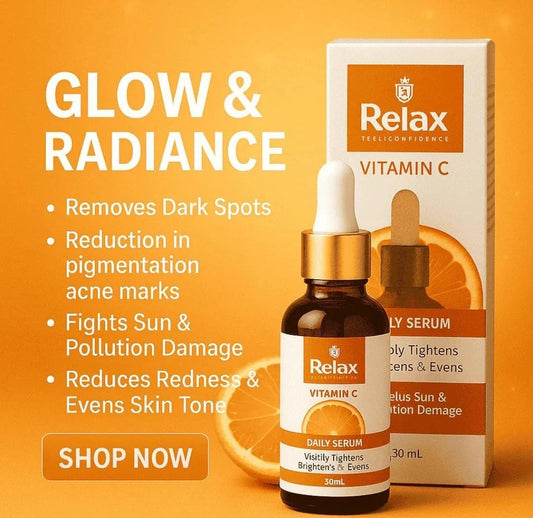 Relax Vitamin C Brightening Serum – 30ml